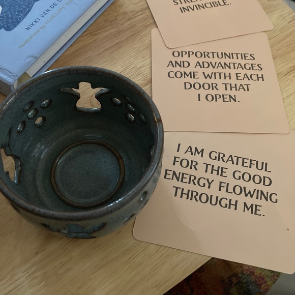 Other - Angel pottery votive